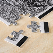 大黒柱を待ち構えて ジグソーパズル (側面)