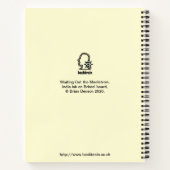 大黒柱を待ち構えて ノートブック (裏面)