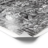 大黒柱を待ち構えて フォトプリント            (角)