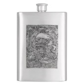 大黒柱を待ち構えて フラスク (正面)