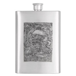 大黒柱を待ち構えて フラスク