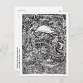 大黒柱を待ち構えて ポストカード (正面/裏面)