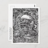 大黒柱を待ち構えて ポストカード (正面/裏面)