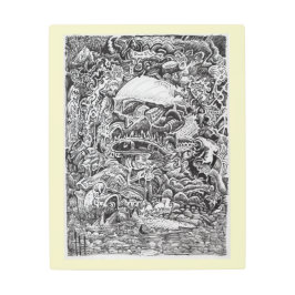 大黒柱を待ち構えて メタルプリント