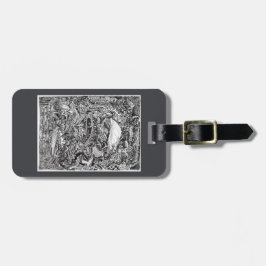 大黒柱を待ち構えて ラゲッジタグ