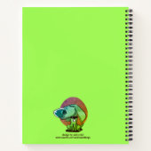 大鼻おもしろい犬漫画 ノートブック (裏面)