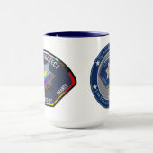 大15Ozアウトからマ保護グへ マグカップ (中央)