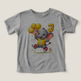 大3お祝い：風船の象