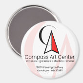 大3インチ円磁石 マグネット (正面/裏面)