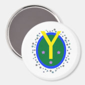 大3インチ円磁石 マグネット (正面/裏面)