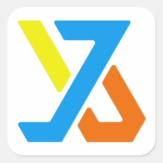 大3インチ角ステッカー スクエアシール (正面)