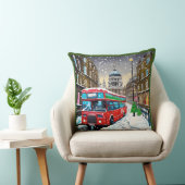 大50x50クッション綿 – クリスマス – ロンドン クッション (椅子)