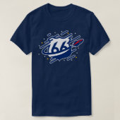 大66赤 Tシャツ (デザイン正面)