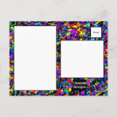 大（ばちゃばちゃ）跳ねる – はがき (裏面)