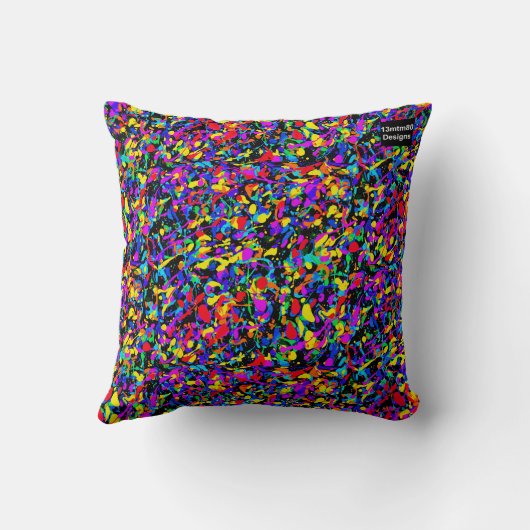 大（ばちゃばちゃ）跳ねる – 枕 (裏面)