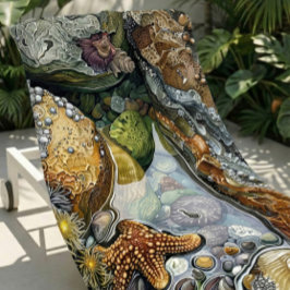 大&ソフトカラフル干潟ビーチタオル ビーチタオル