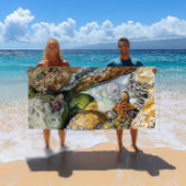 大&ソフトカラフル干潟ビーチタオル ビーチタオル