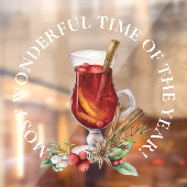 大 – 最も素晴らしい時間、クリスマス熱いトディー ウィンドウサイン (シート2)