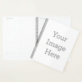 スタンダード(21.59cm x 27.94cm), ソフト カバー, ブラック リングプランナー手帳 (ディスプレー)