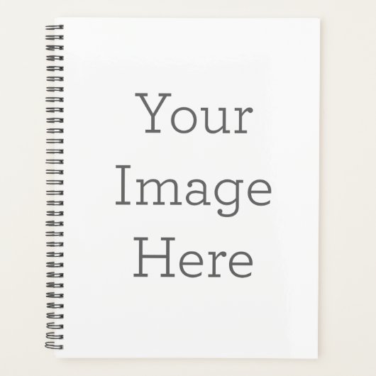 スタンダード(21.59cm x 27.94cm), ソフト カバー, ブラック リングプランナー手帳 (正面)