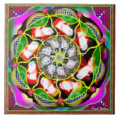 大(6" X 6")セラミック写真タイル タイル (正面)