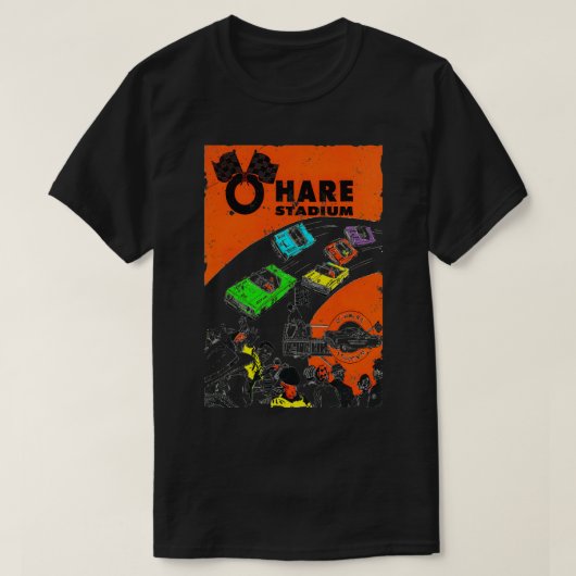 大areレース tシャツ (デザイン正面)
