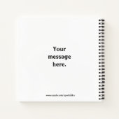 天おもしろい気ユーモア螺旋手帳 ノートブック (裏面)