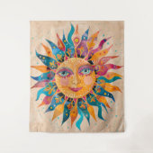 天お洒落の太陽 タペストリー (正面)