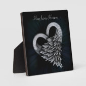 天からの抱擁のプレート フォトプラーク (正面)