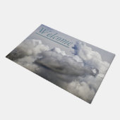 天からの歓迎 ドアマット (アングル)