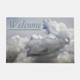 天からの歓迎 ドアマット