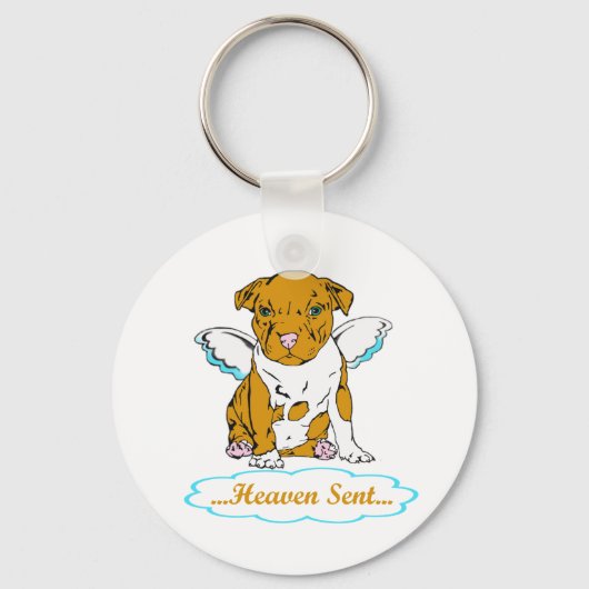 天からの贈り物 キーホルダー (正面)