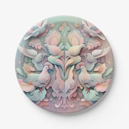 天からの降下" ペーパープレート