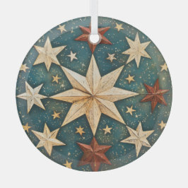 天かわいらしの ガラスオーナメント