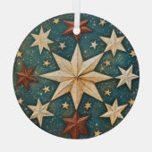 天かわいらしの ガラスオーナメント (裏面)