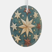 天かわいらしの ガラスオーナメント (正面右)