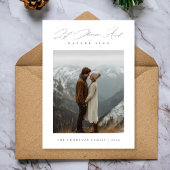 天と自然が歌う写真入り宗教スクリプトカード シーズンカード