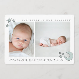 天に昇る星 案内状