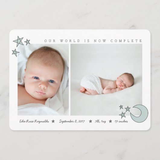 天に昇る星 案内状 (正面)