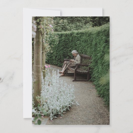 天のいのちの祭典 - フォトメモリアル 招待状 (裏面)