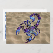 天のさそり 招待状 (正面/裏面)