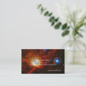 天のつまらないもの-星雲N90およびパルサーSXP1062 名刺 (スタンド正面)