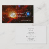 天のつまらないもの-星雲N90およびパルサーSXP1062 名刺 (正面/裏面)