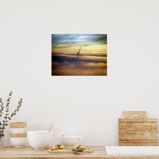 天のエネルギー ポスター (キッチン)