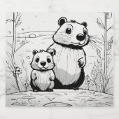 天のエルリックス スパークリングワインラベル (シングルラベル)