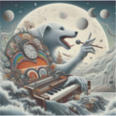 天のカニス・ピアニスト シール (正面)