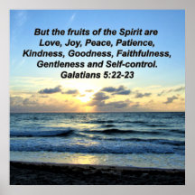 天のガラテヤの果実の精神デザイン