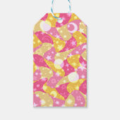 天のキャンディの渦巻き ギフトタグ (正面)