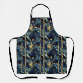 天のステンドグラス エプロン (正面)