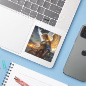 天のセンチネル – 夜明けの天使と神のみ シール (ノートパソコンとiPhone)